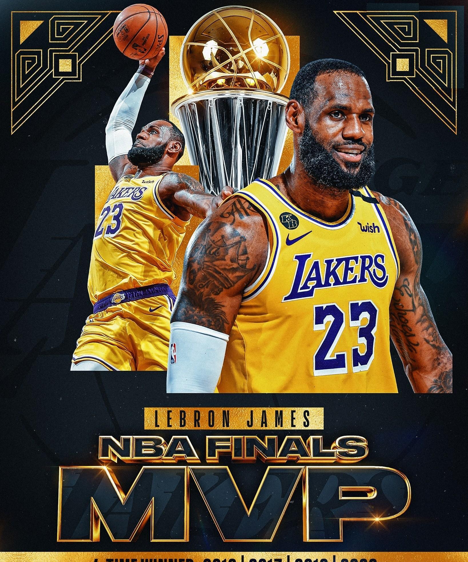 NBA总决赛：湖人击败热火，夺得总冠军