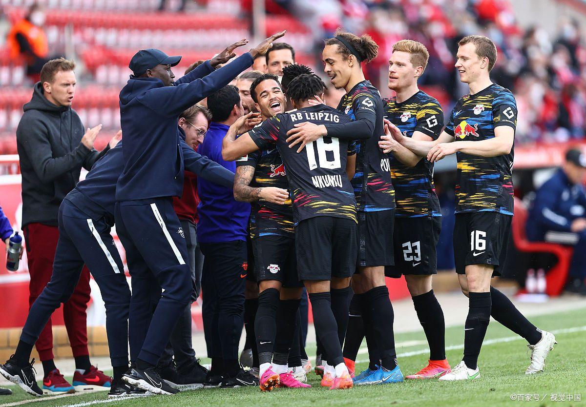 法兰克福客场胜RB莱比锡，德甲前四更加牢固