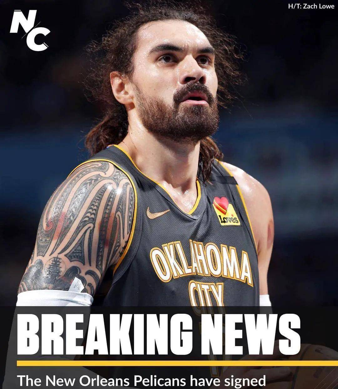 雷霆完成交易！交易塞图隆斯基来加盟